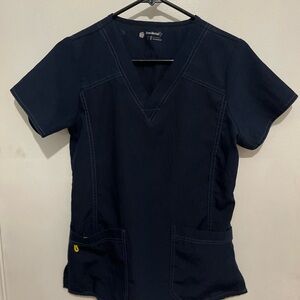 Navy Blue small scrub set